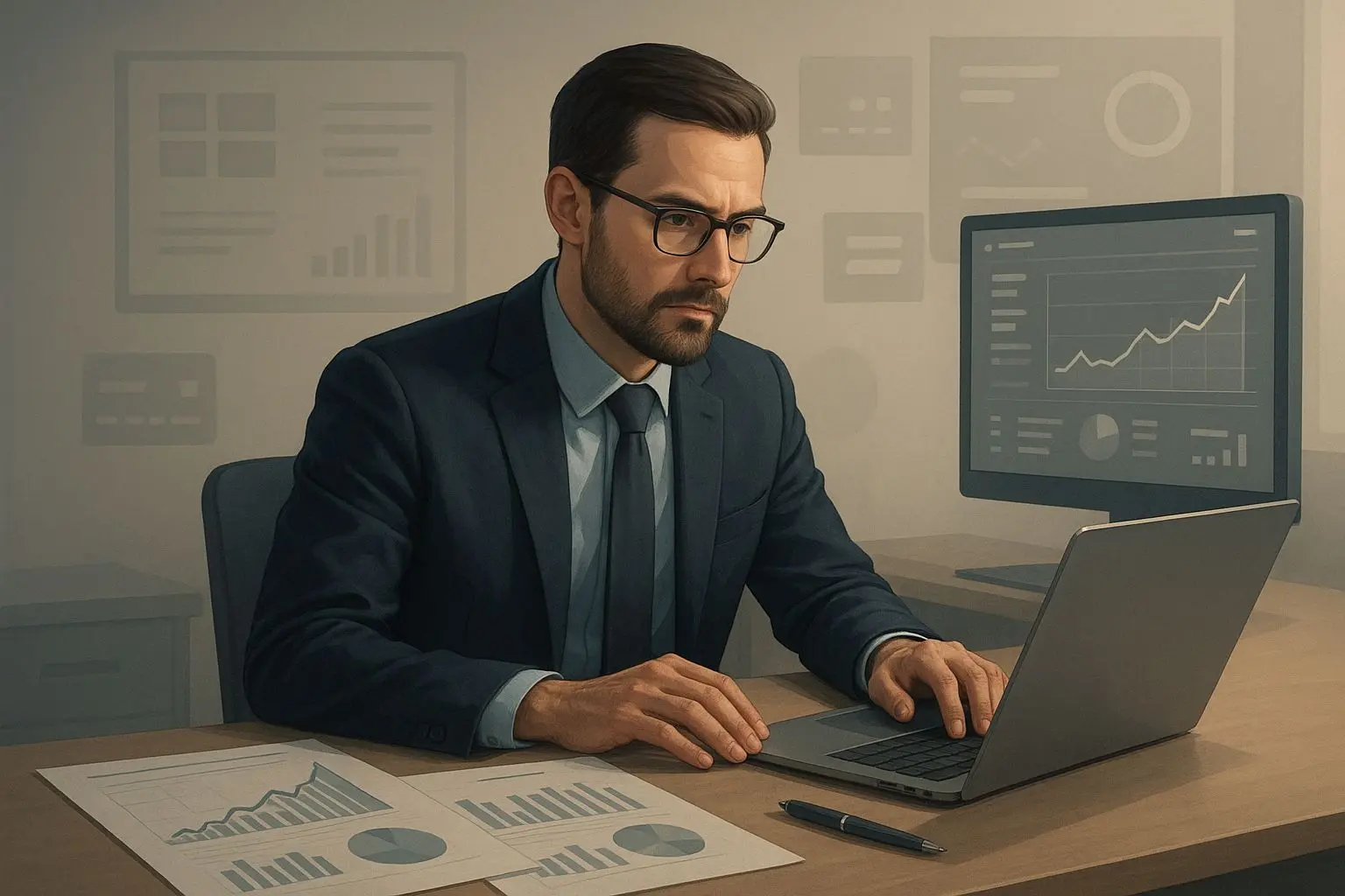 Fictional payments analyst reviewing online gaming and e-wallet data