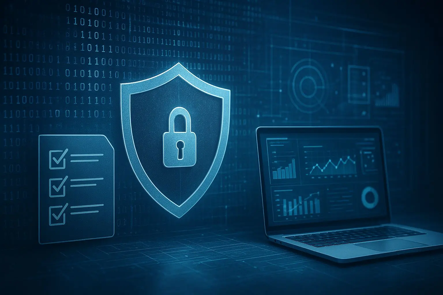 Security and data review visual for digital wallet research