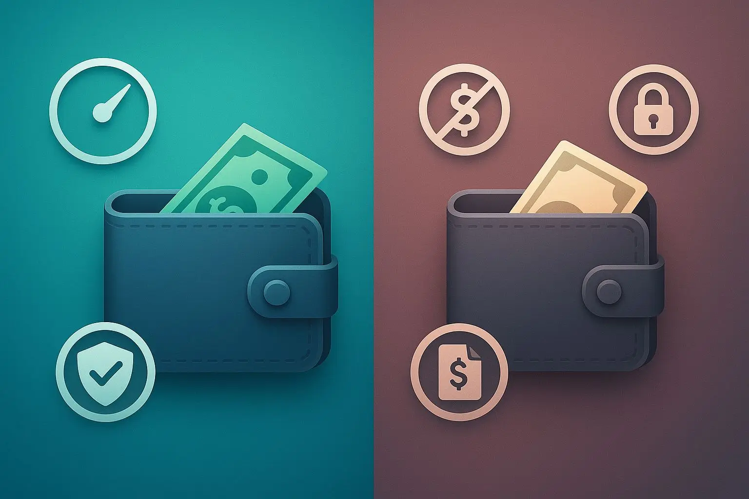 Pros and cons visual for Skrill in Canadian casinos