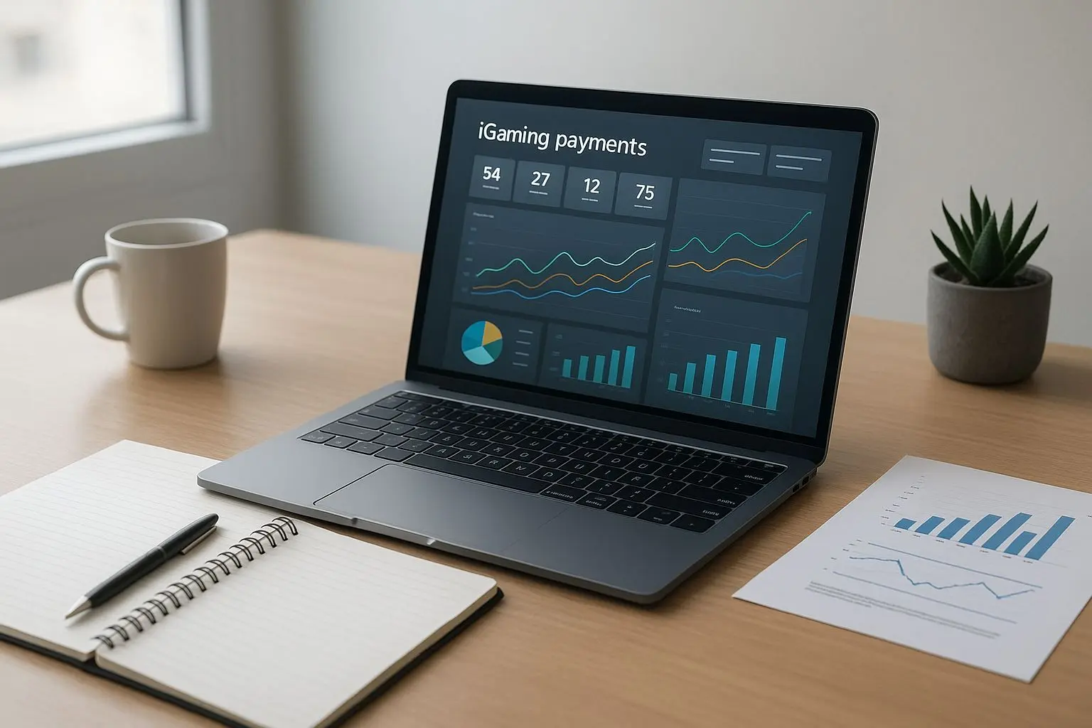 Editorial workspace for an iGaming payments writer