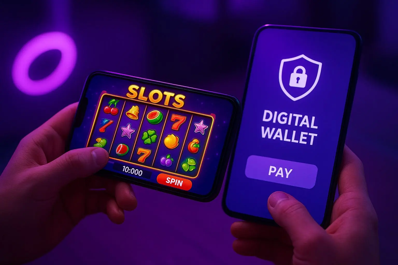 Playing Skrill slots on a mobile device securely
